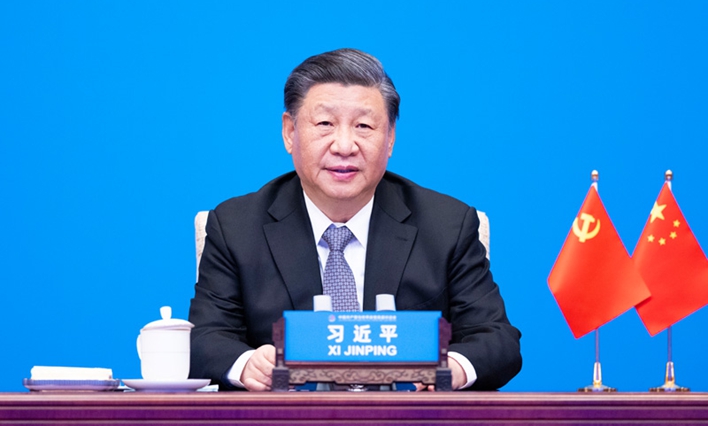 习近平出席中国共产党与世界政党高层对话会并发表主旨讲话
