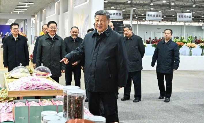 习近平：祝你们的生活像花儿一样美！