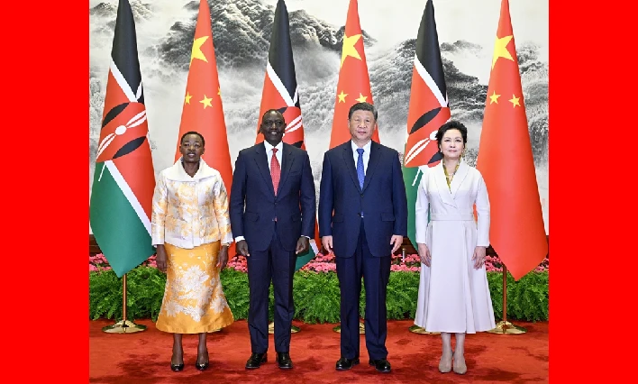 习近平同肯尼亚总统鲁托会谈