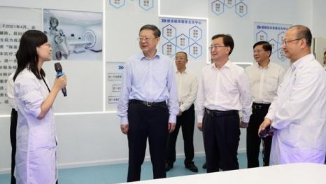 上海市代表团来滇考察交流 携手开拓沪滇交流合作新空间陈吉宁率队考察 王宁陪同
