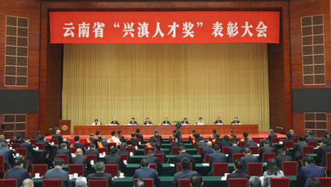 云南省“兴滇人才奖”表彰大会在昆举行王宁出席并讲话 王予波主持 刘洪建出席