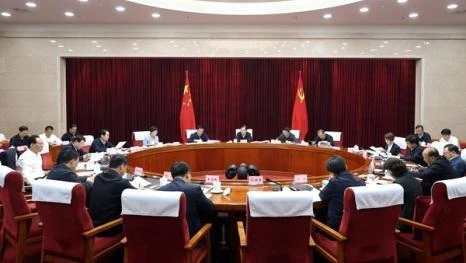 省委常委会召开会议认真学习贯彻习近平党建思想和习近平总书记重要讲话重要指示精神研究河湖长制、“两优一先”表彰等工作王宁主持