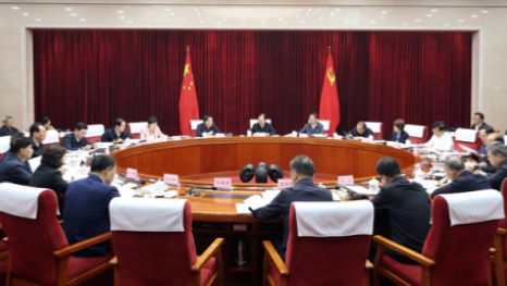 省委常委会扩大会议暨省委理论学习中心组集中学习认真学习贯彻习近平总书记在庆祝中国共产党成立105周年大会上的重要讲话精神王宁主持并讲话 王予波刘洪建刘晓凯出席
