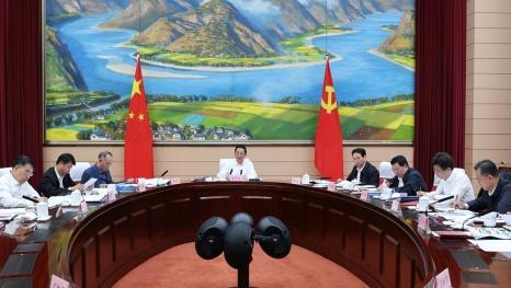 省政府召开党组会议常务会议传达学习习近平总书记重要讲话重要指示精神，研究经济运行、防汛减灾、整治群众身边不正之风和腐败问题等王予波主持