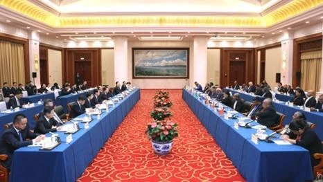 王宁会见出席第四期太平洋岛国议员研讨班各国代表