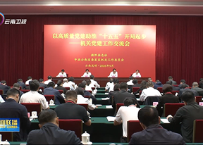 以高质量党建助推“十五五”开局起步一一机关党建工作交流会在昆举行
