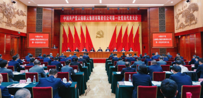 中国共产党云南联云集团有限责任公司第一次党员代表大会胜利召开