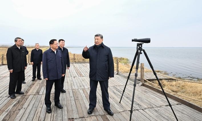 习近平在内蒙古乌兰察布考察时强调 统筹高质量发展和高水平保护 坚定不移走生态优先绿色发展之路