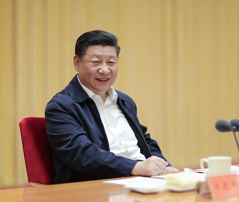  8月21日至22日，全国宣传思想工作会议在北京召开。中共中央总书记、国家主席、中央军委主席习近平出席会议并发表重要讲话。新华社记者 鞠鹏 摄